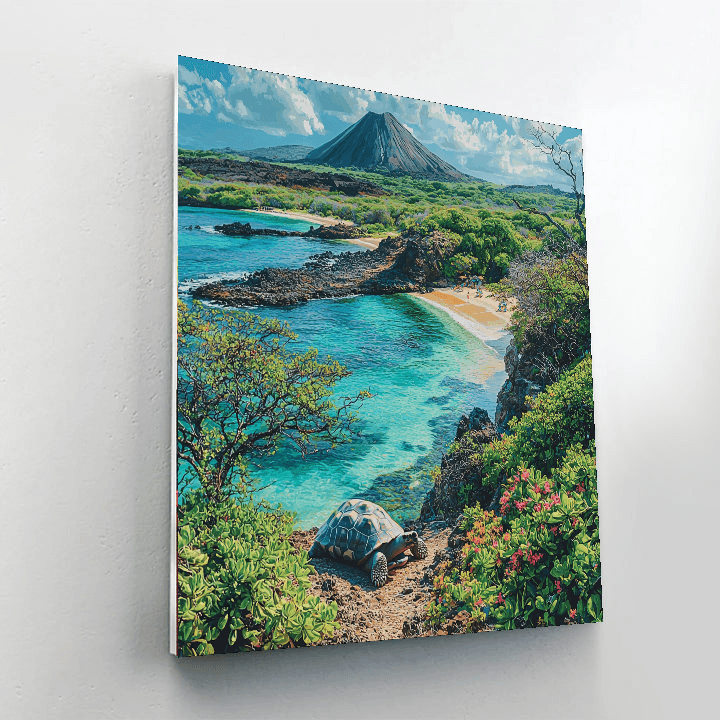 Galapagos Islands Paint By Color