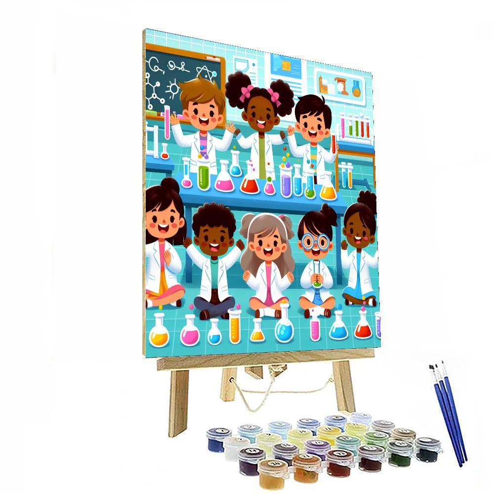Fun Science Experimentation Paint By Color