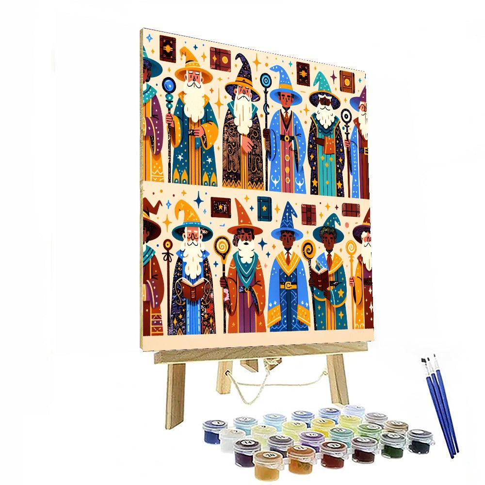 Wise Wizards Numbered Painting Kits