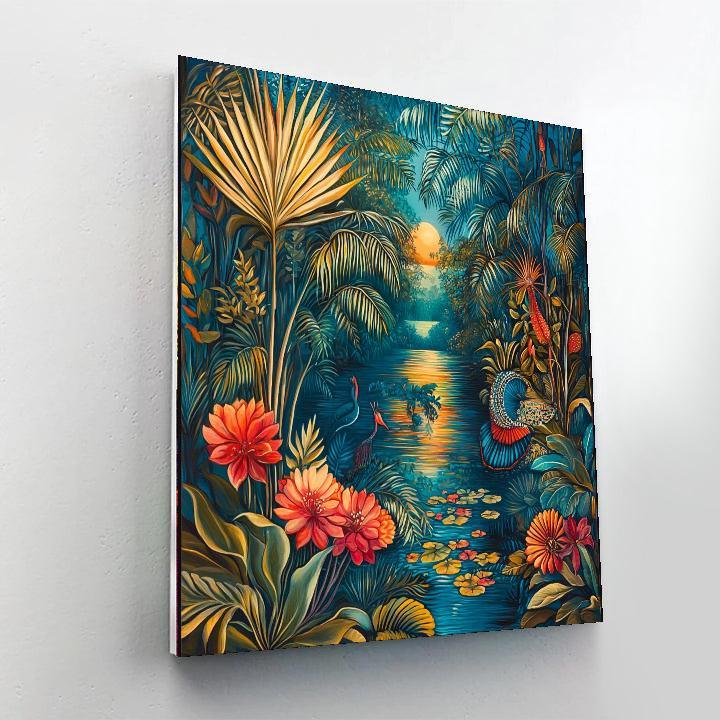 Salvador Dali Inspired Surreal Jungle Dreams  Paint By Numbers