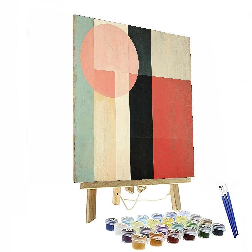 Kazimir Malevich Inspired Simplicity's Echo  Paint By Numbers