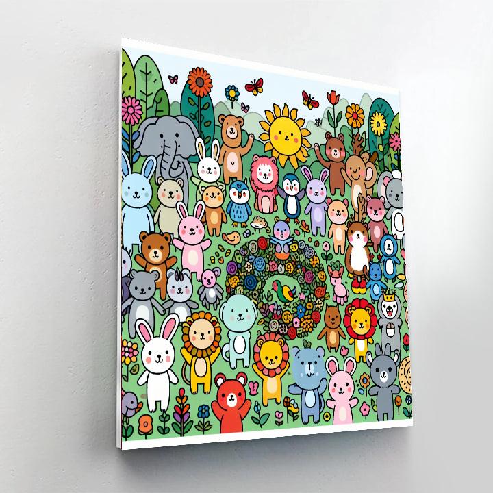 Glorious Garden Gathering Paint By Color