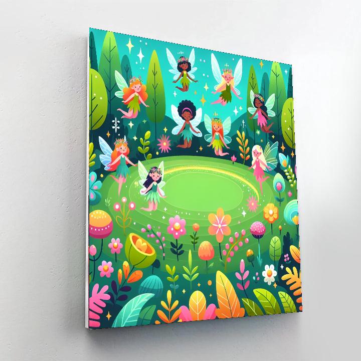 Enchanting Garden Glade Paint By Numbers Kits