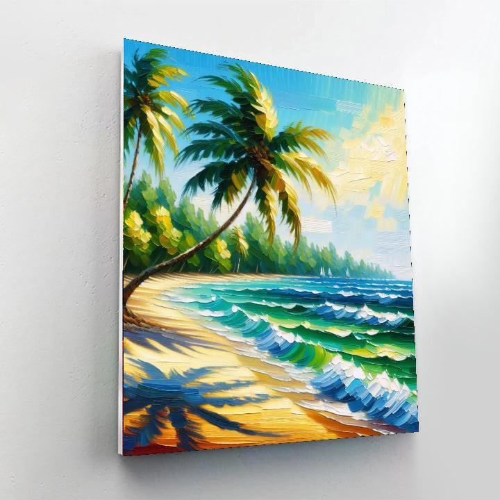 Lush Tropical Retreat Paint By Numbers