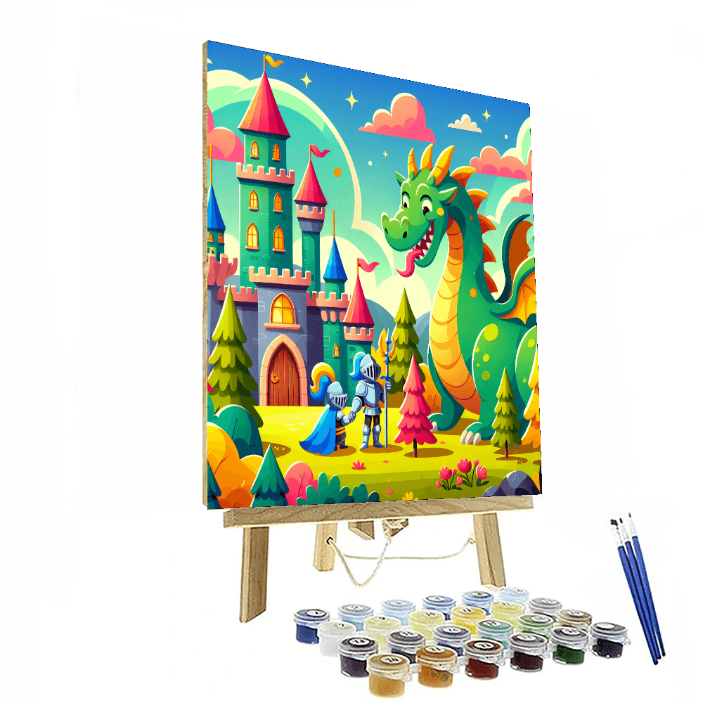 Epic Castle Quest Number Painting