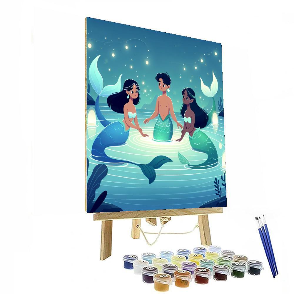 Enchanted Lagoon Legends Paint By Color
