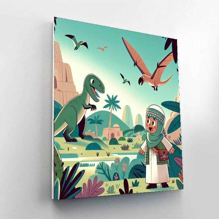 Dino Safari Experience Paint By Number