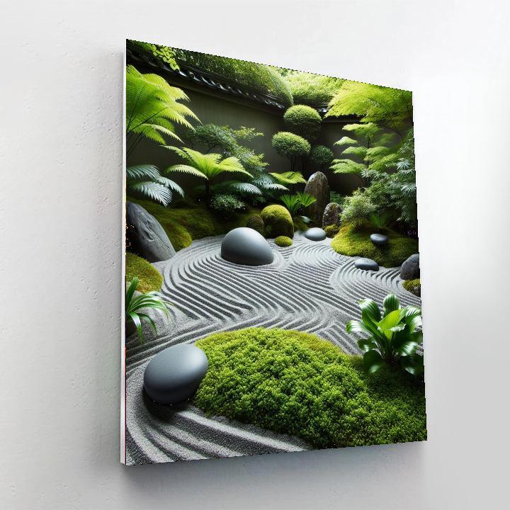 Mystic Zen Garden Retreat Numbered Painting Kits