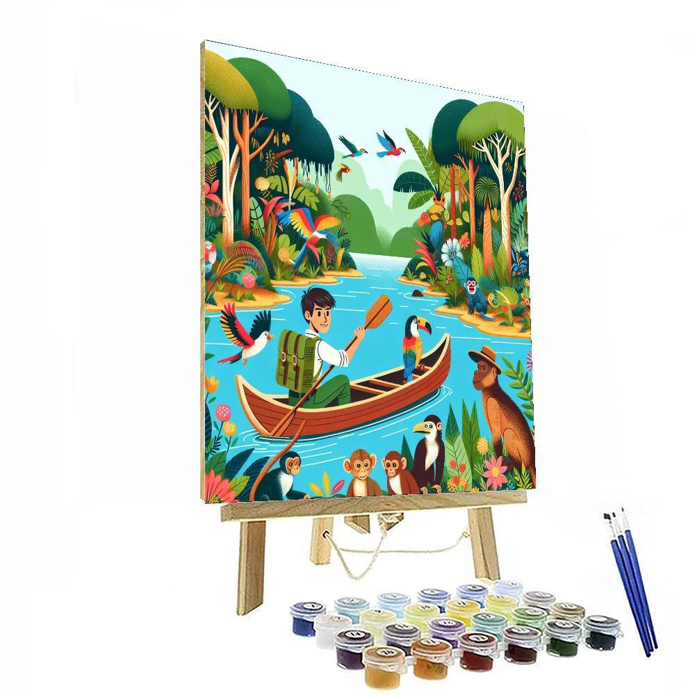 Adventurous Amazon Expedition Paint By Color