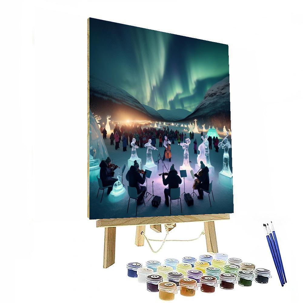 Ice Music Festival - Norway DIY Paint By Numbers