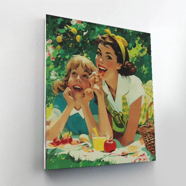 Picnic In The Meadow Numbered Painting Kits
