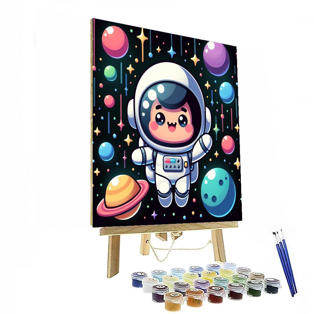 Space Adventurer Paint By Color