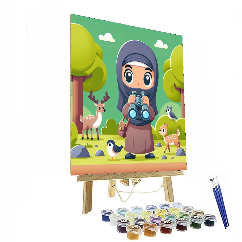 Nature Wildlife Explorer DIY Paint By Numbers