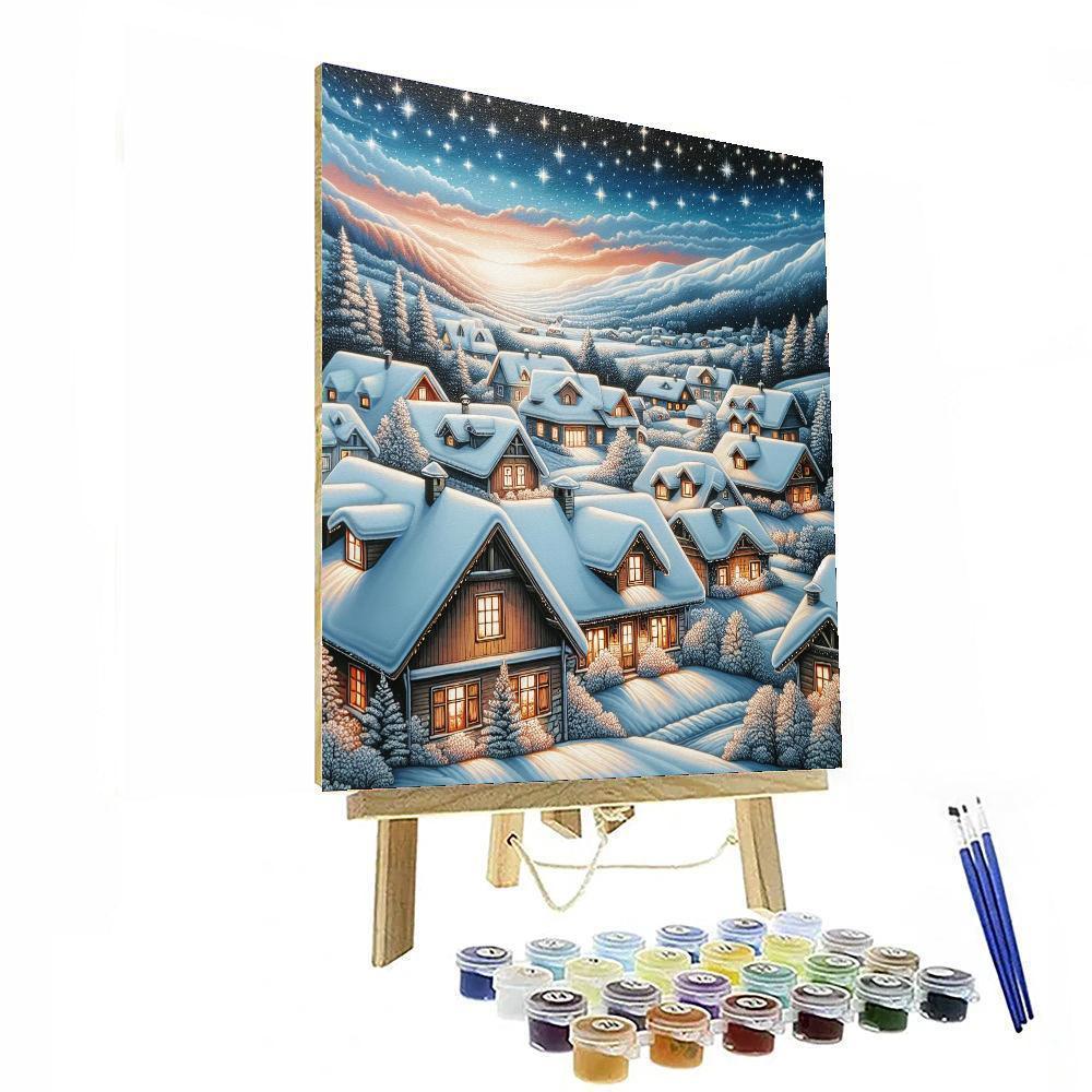 A Winter Wonderland Paint By Number