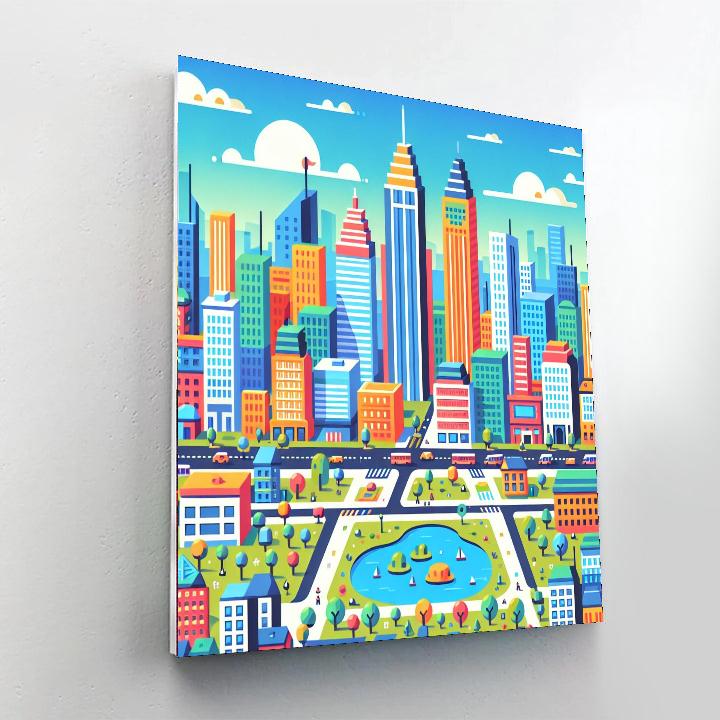 Urban Adventures Paint By Color