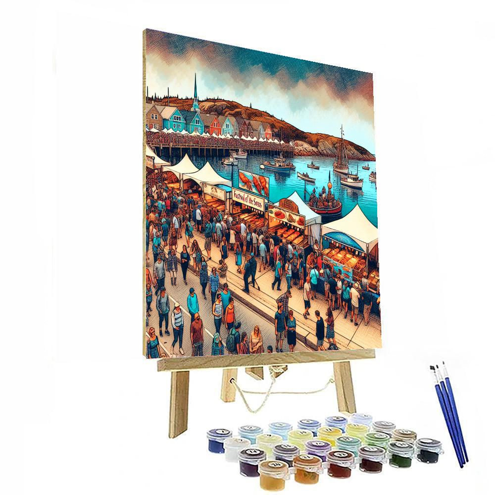 The Festival Of The Seas - Canada Painting By Numbers Kit