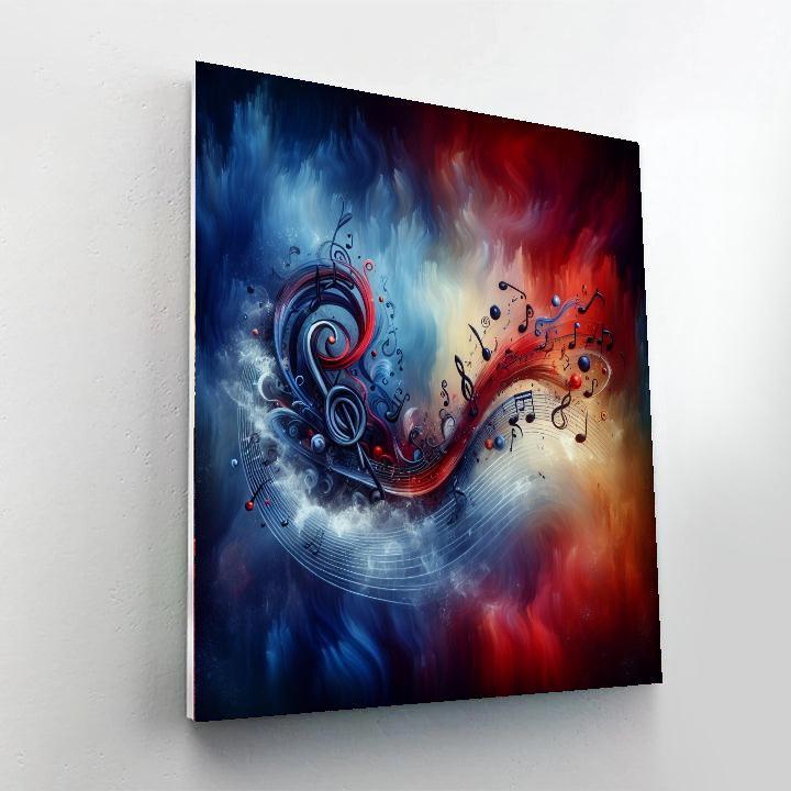 Timeless Music Notes Paint By Numbers