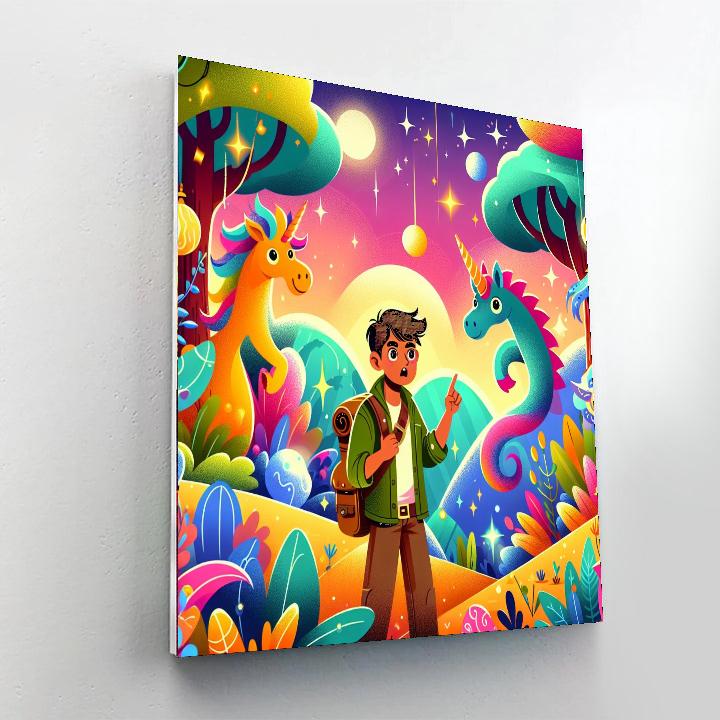 Enchanted Expedition Paint By Numbers Art