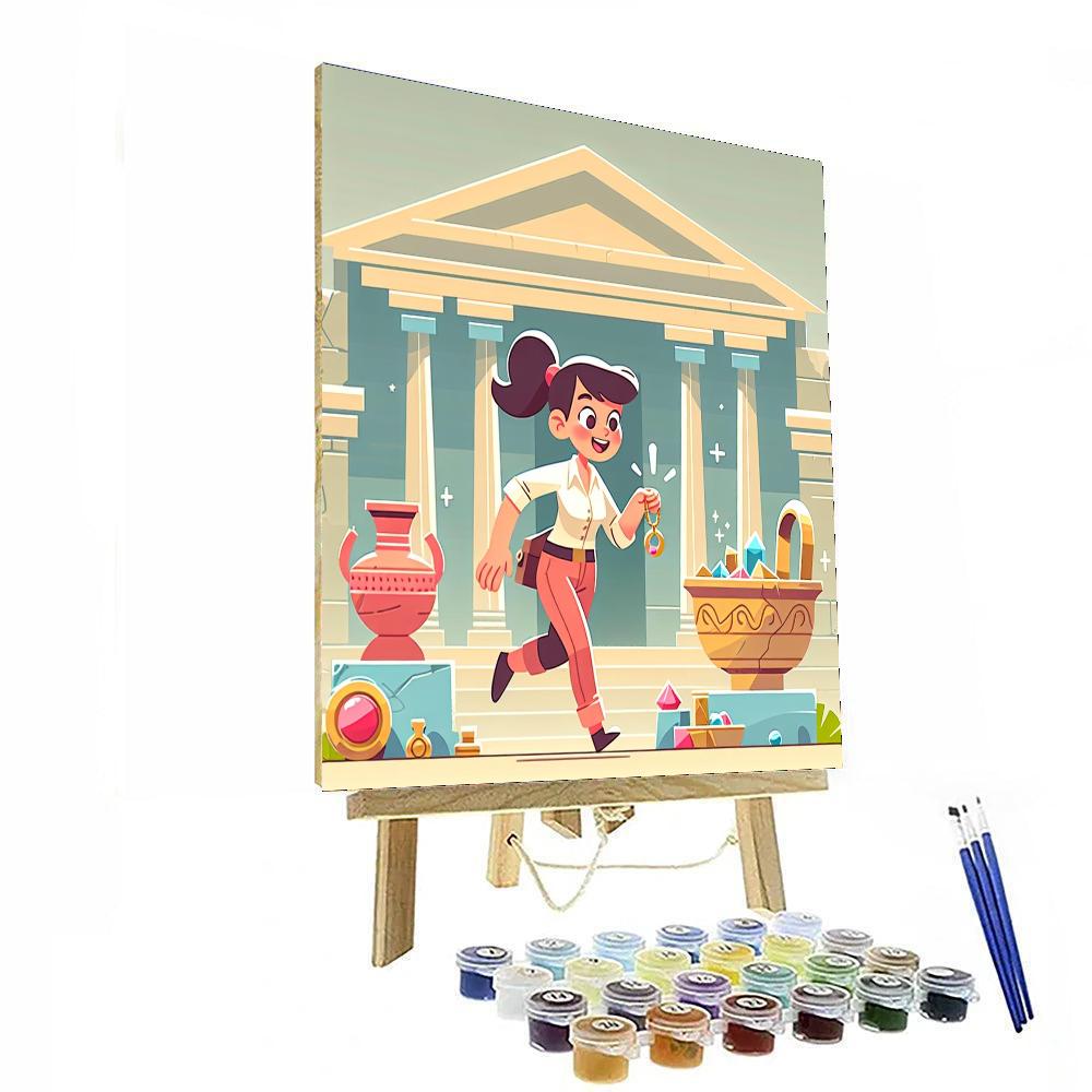 Ancient Treasure Expedition Paint By Numbers Art