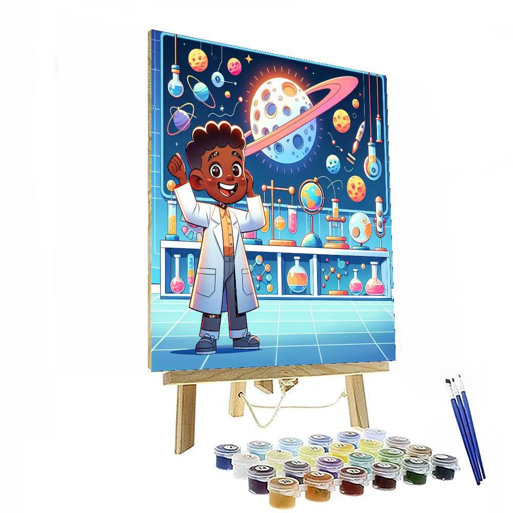 Lunar Laboratory Exploration Paint By Numbers Kits