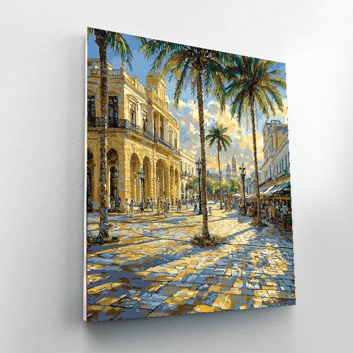 Havana Old Town Paint By Numbers