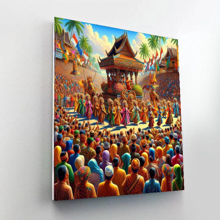 Karnaval Banjarmasin Numbered Painting Kits