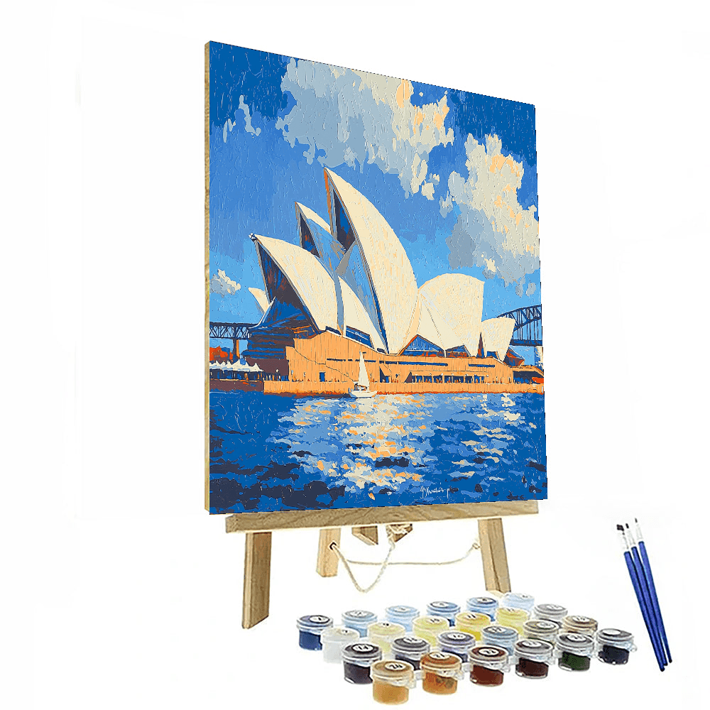 Sydney Opera House - Australia DIY Paint By Numbers