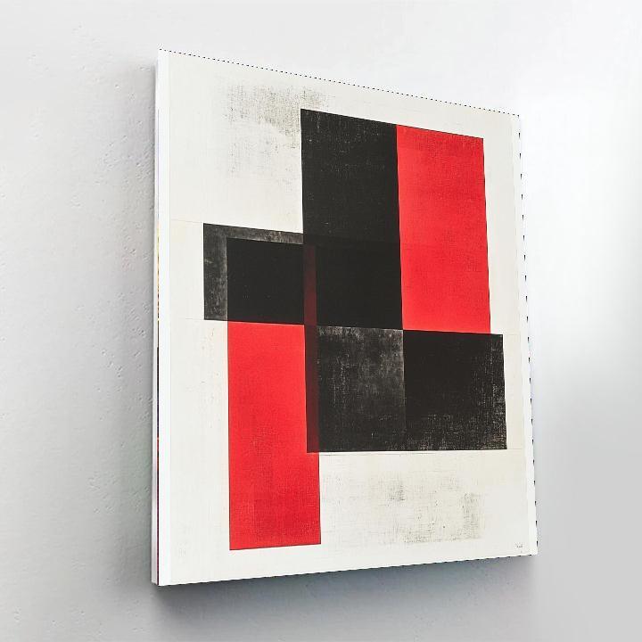 Kazimir Malevich Inspired Supreme Silence  Numbered Painting Kits