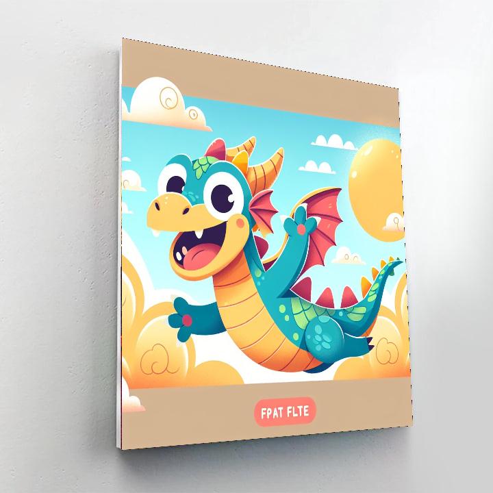 Mythical Beasts Adventure Paint By Numbers