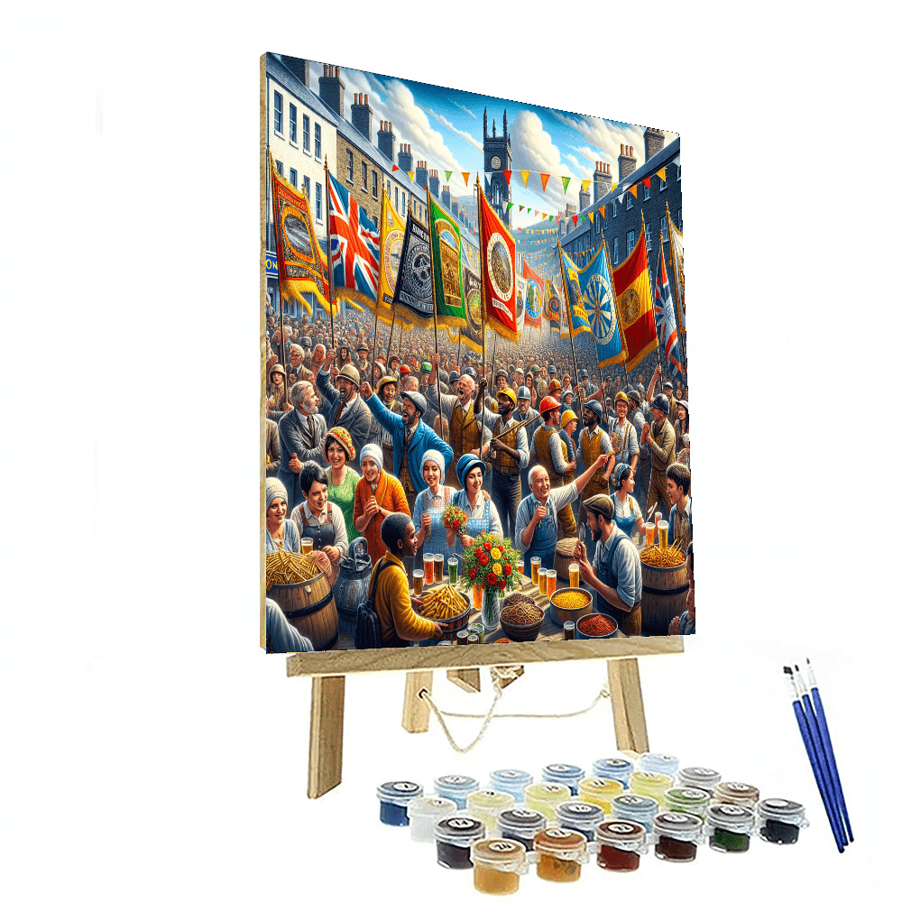 Durham Miners' Gala Paint By Number