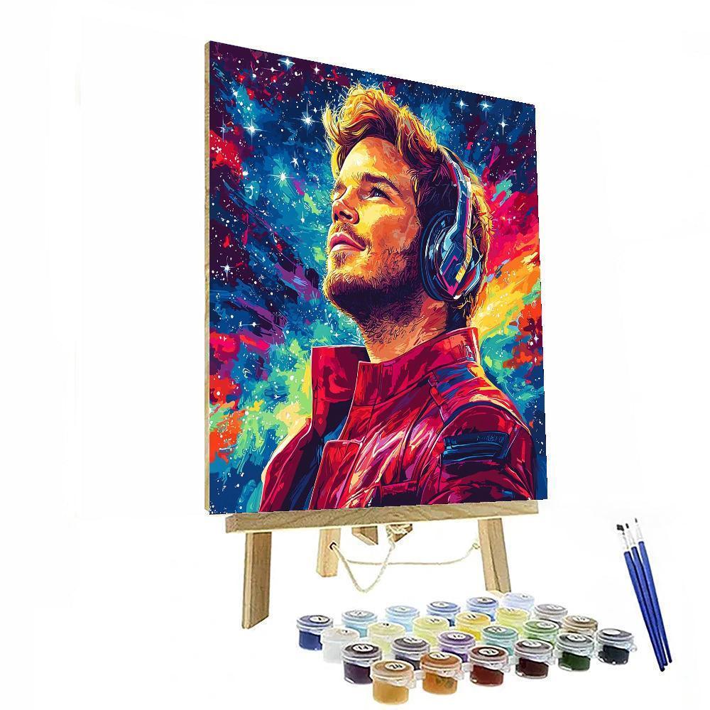Chris Pratt: Unleashing The Star-lord Within Numbered Painting Kits