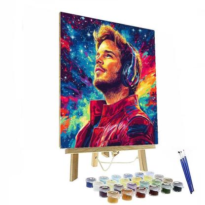 Chris Pratt: Unleashing The Star-lord Within Numbered Painting Kits