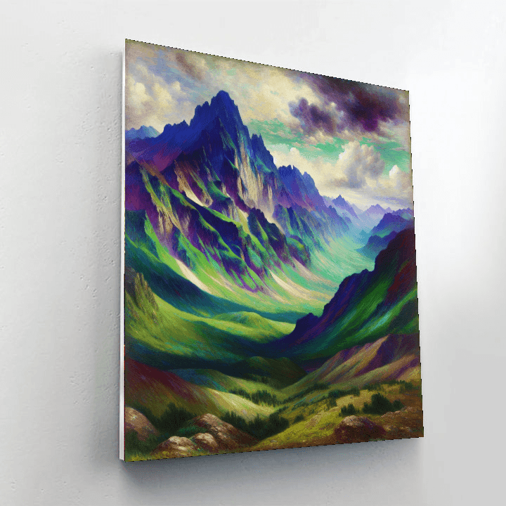 Scotland Highlands DIY Paint By Numbers