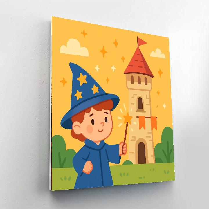 Magic Wizardry Paint By Numbers