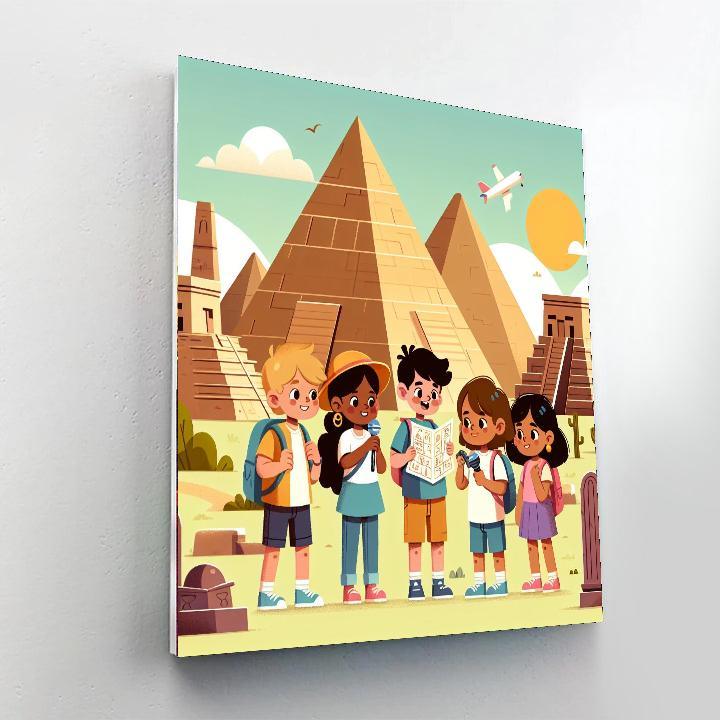 Ancient Kingdom Adventure Paint By Numbers
