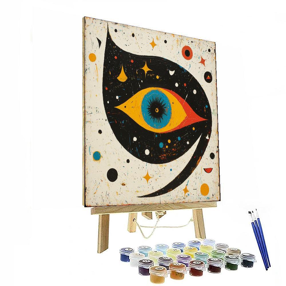 Joan Miró Inspired Mysteries Of The Mind  Paint By Number