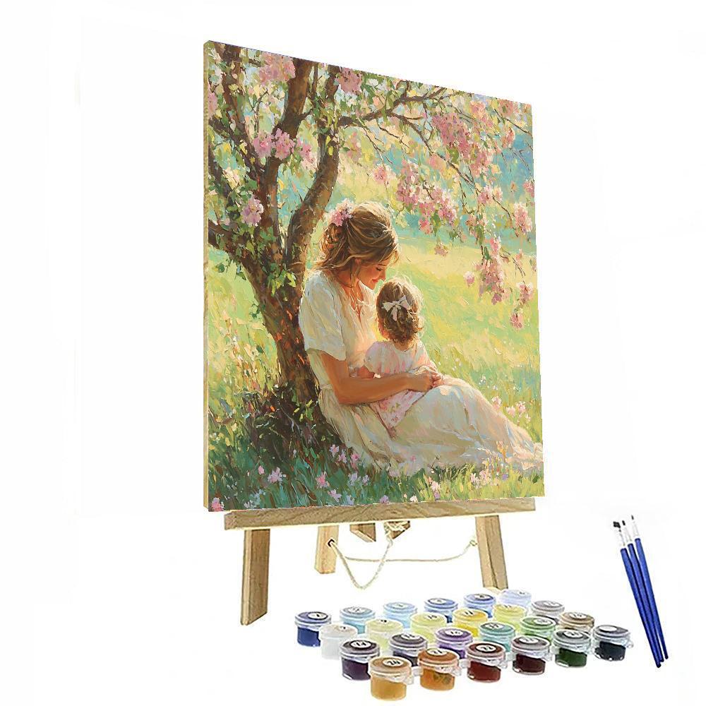 Tender Hearts, Eternal Bonds Paint By Number