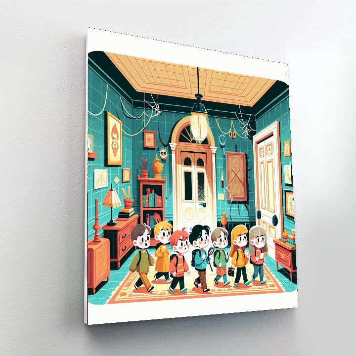 Mystery Mansion Exploration Paint By Numbers Kits