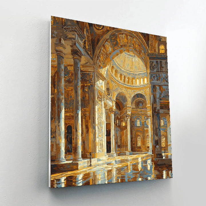 Hagia Sophia Grand Museum - Istanbul, Turkey Paint By Number