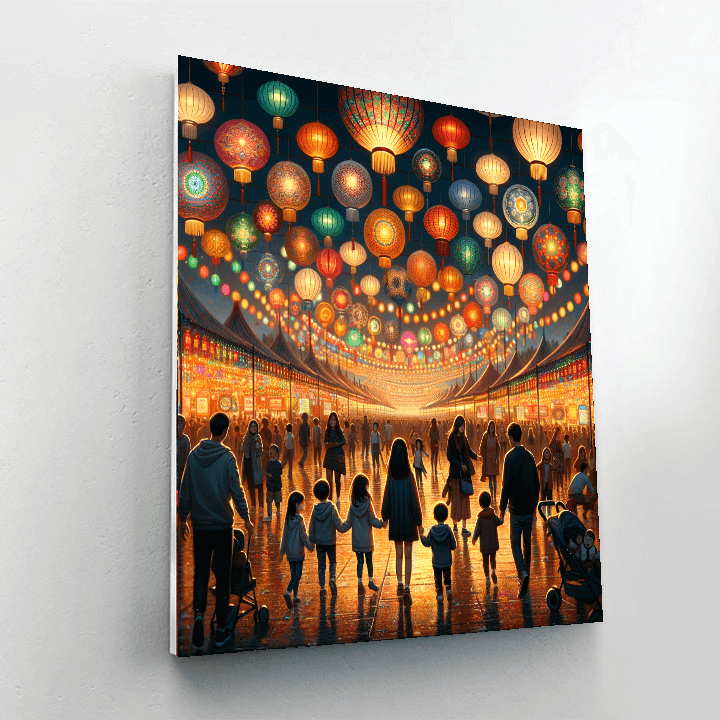 Shenzhen Lantern Festival Paint By Numbers Kits