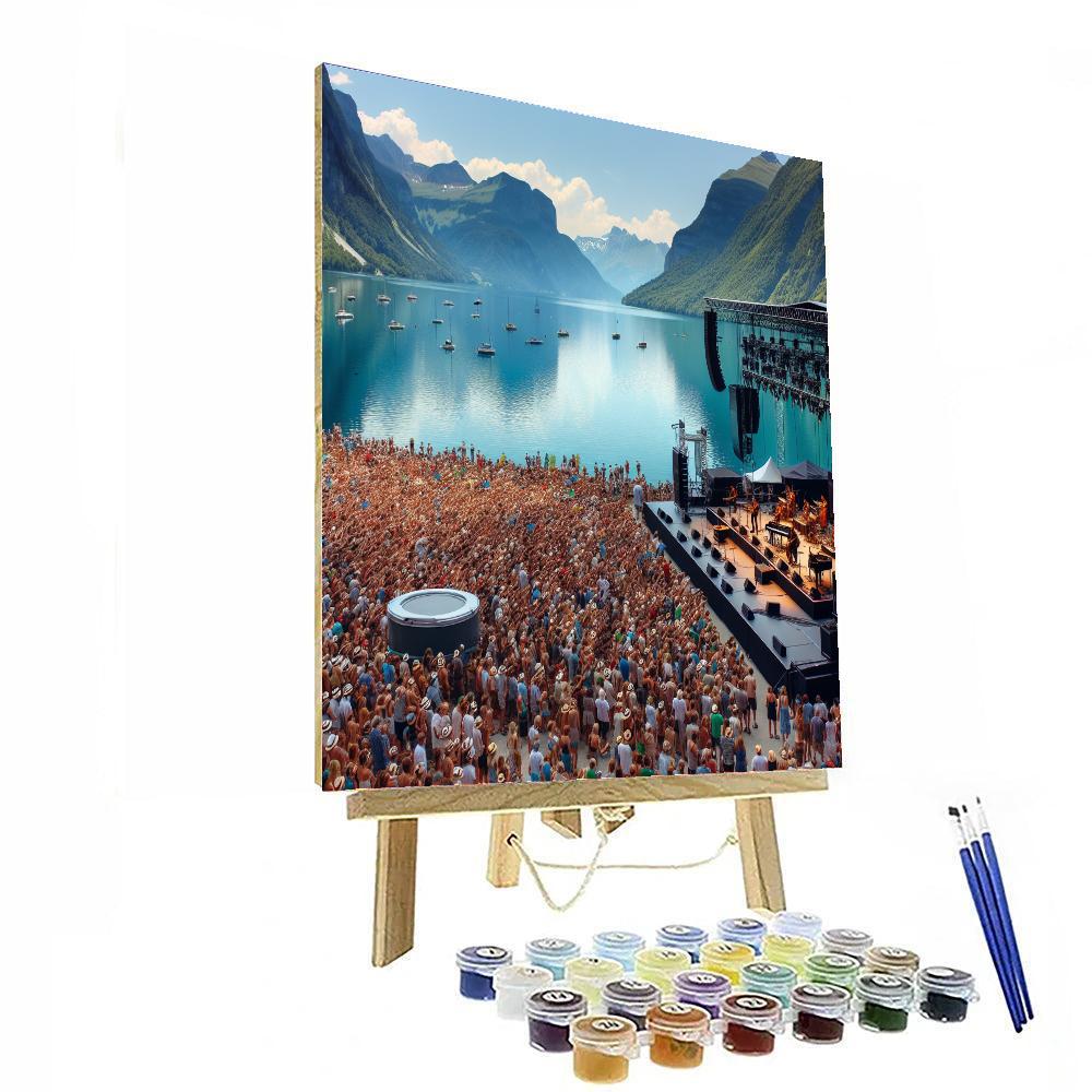 Montreux Jazz & Blues Festival - Montreux Paint By Numbers Kits