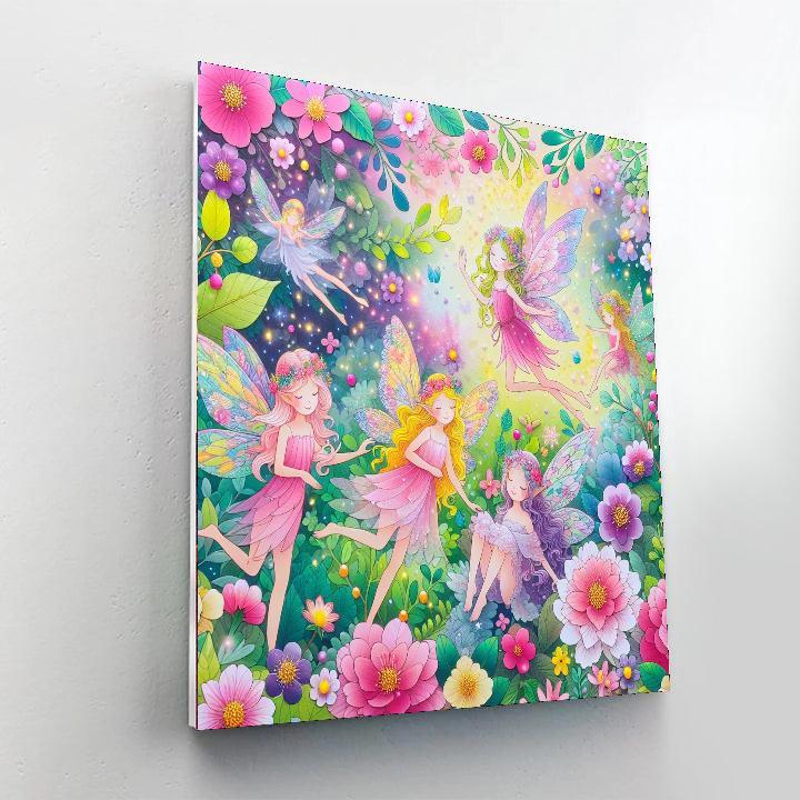 Charming Fairy Kingdom Paint By Numbers