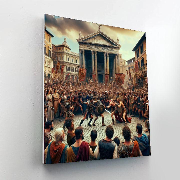 Caput Mundi - Italy Paint By Numbers Art