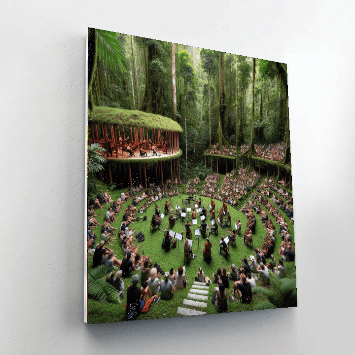 Rainforest World Music Festival - Malaysia Paint By Numbers Kits