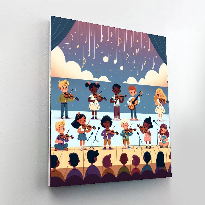 Artistic Aria DIY Paint By Numbers