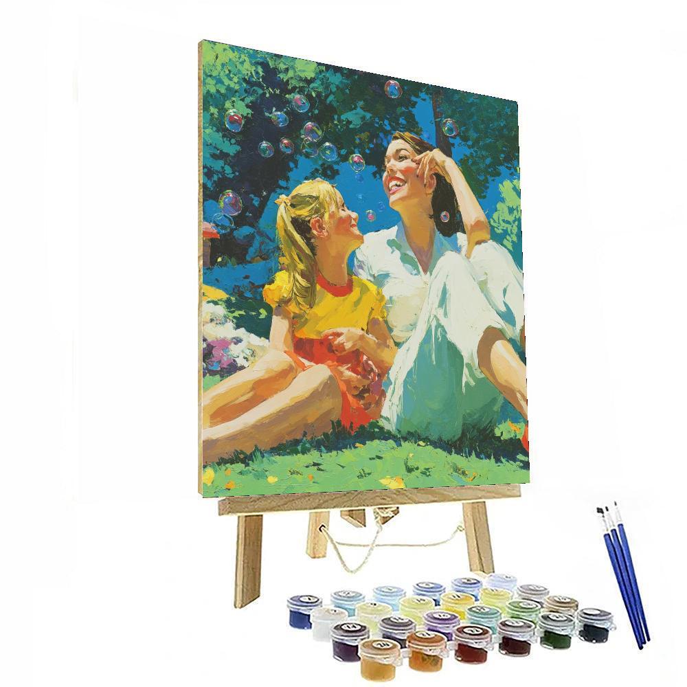 Bond Of Laughter Number Painting