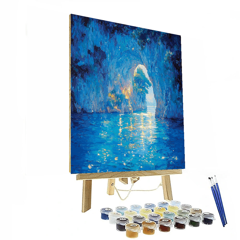 The Blue Grotto - Capri Paint By Numbers