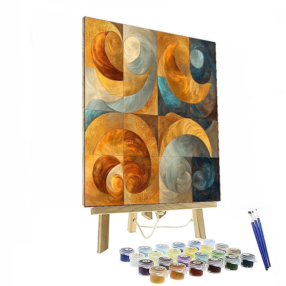 Gustav Klimt Inspired Eternal Flow  DIY Paint By Numbers