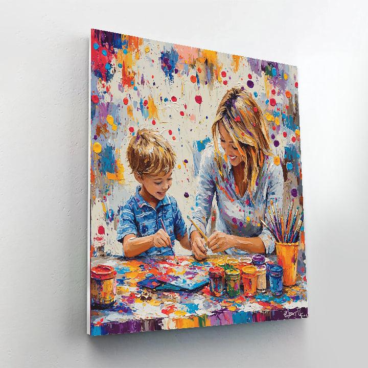 Family Bonding Through Art Paint By Number