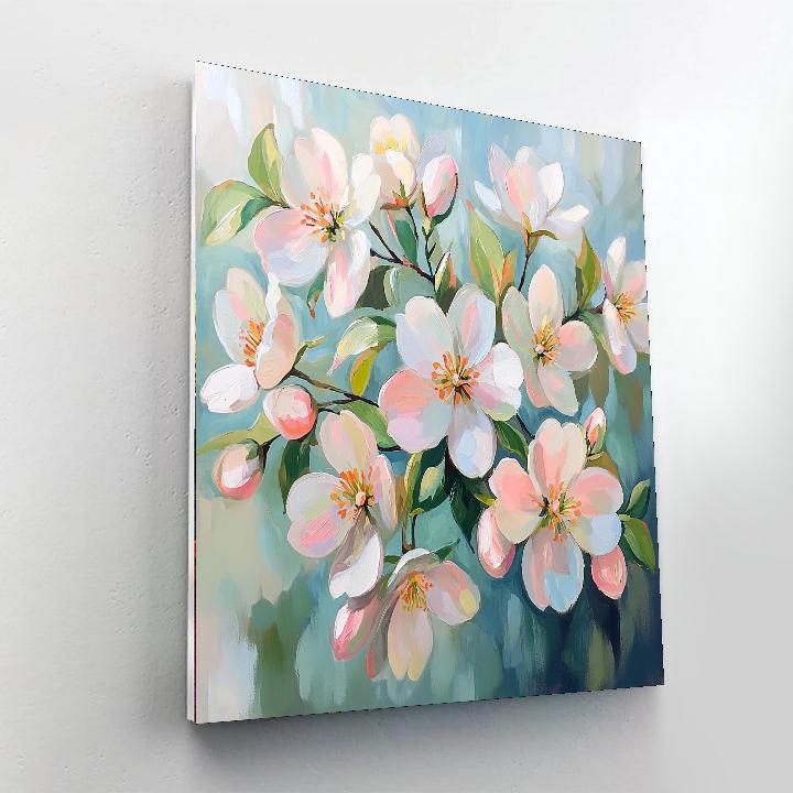 Edgar Degas Inspired Echoes Of Spring Blossoms  Paint By Numbers